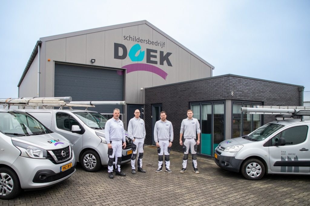 Het team van Schildersbedrijf Doek